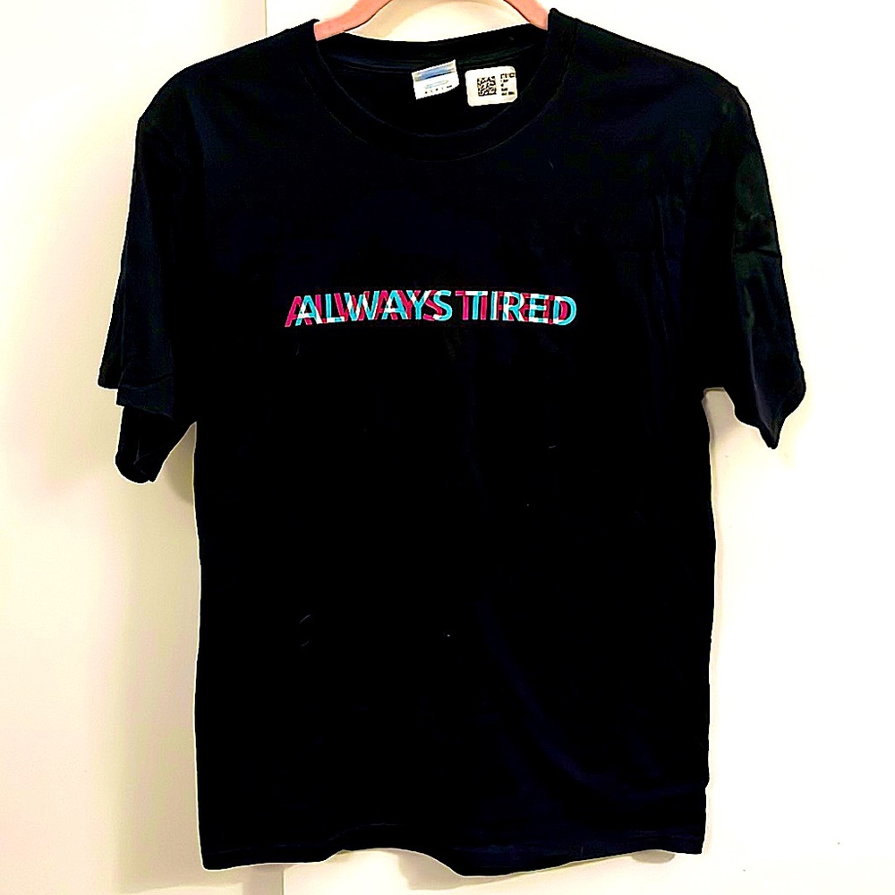 Post Malone Always Tired Women’s Small Short Sleeve Tshirt